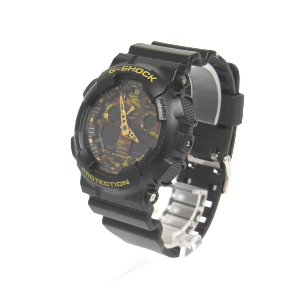 美品 CASIO G-SHOCK カシオ Gショック ジーショック アナデジ カモフラ 
