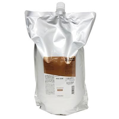 ルベル シーソー ヘア ＆ スキャルプ シャンプー T タイト 2500ml LebeL SEE/SAW 詰め替え レフィル 美容室専売 サロン専売 泡 頭皮ケア スカルプ