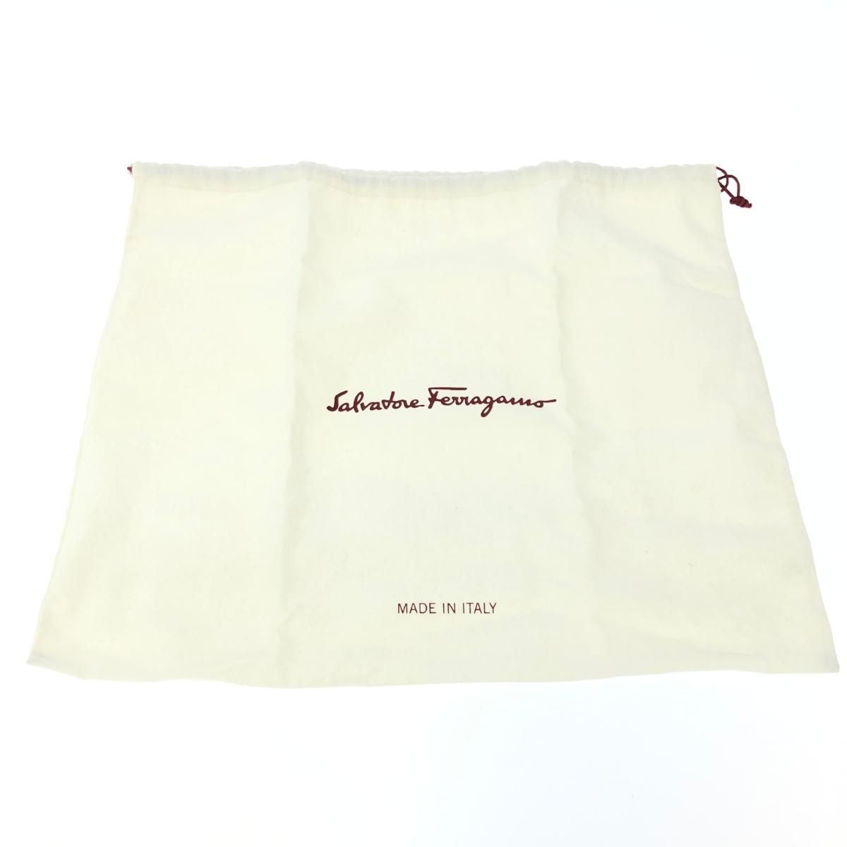 Salvatore Ferragamo サルヴァトーレフェラガモ 2WAYバッグ  ロゴ ラフィア    ブラック/ベージュ レディース / 240001130188 Salvatore Ferragamo サルヴァトーレフェラガモ 2WAYバッグ ロゴ