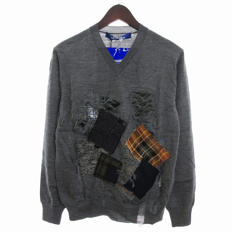 ジュンヤワタナベマン JUNYA WATANABE MAN タグ付き パッチワーク 