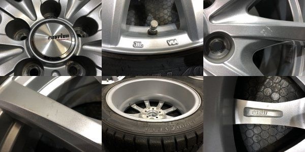 GOODYEAR ICENAVI7 215/45R17】スタッドレス【ravrion RS01 17インチ 