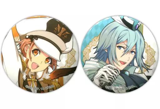 中古】バッジ・ピンズ(キャラクター) 和泉三月＆四葉環(IDOLiSH7 VS