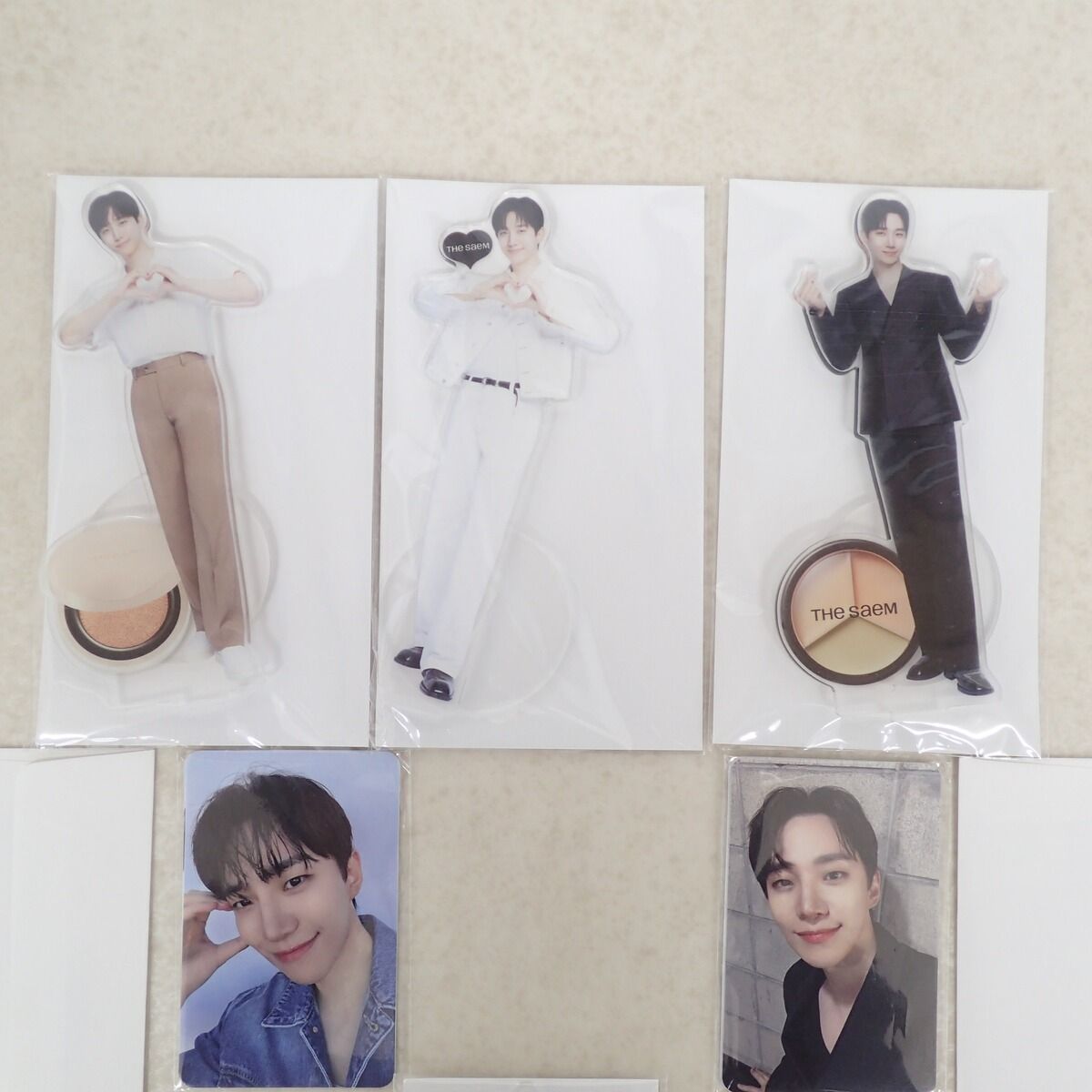 THE SAEM イジュノ　アクリルスタンド バッジ 5点セット THE SAEM イジュノ アクリルスタンド バッジ 5点セット 特典2 ザセム