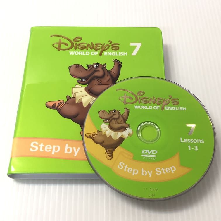 キッズ/ファミリーDWE ディズニー英語システム step by step songs DVD