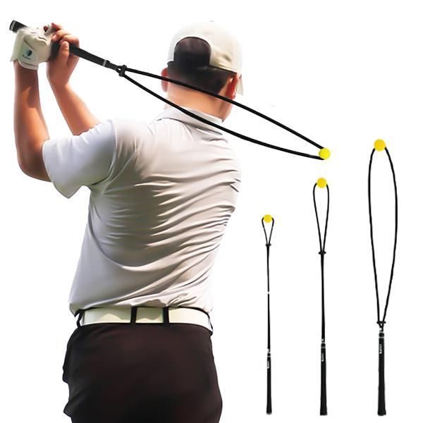 99cm UYTON ゴルフ・スイング・ターン・エクササイザー 練習器具 補助 初心者向け 室内外適用 軽量 ゴルフ 飛距離 姿勢改善 ゴルフ練習器具 スイング練習 スイングトレーナー ゴルフ 練習用具 