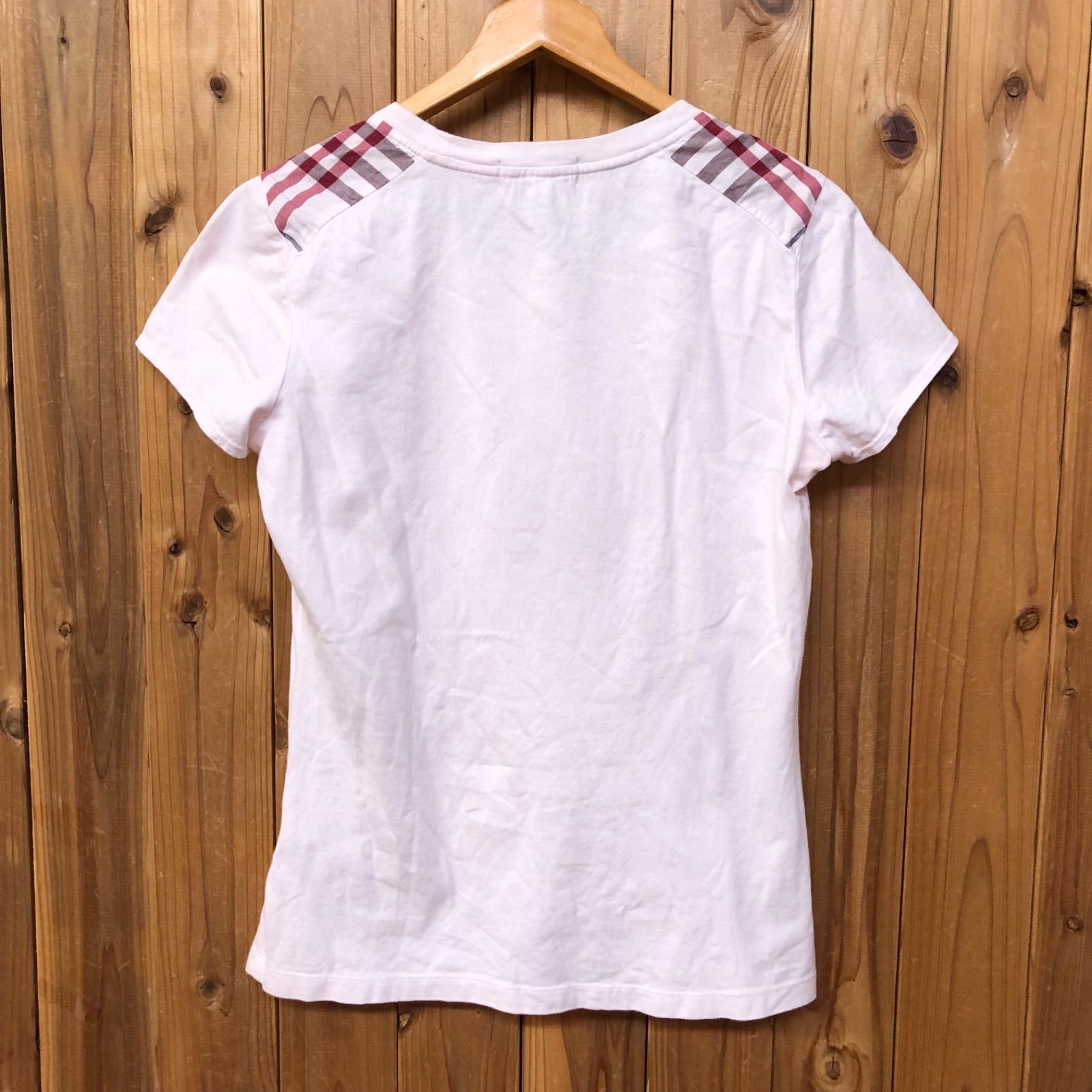 BLUE LABEL 半袖Tシャツ 38号　使用3回　ピンク BLUE LABEL CRESTBRIDGE 半袖Tシャツ ピンク 38 - メルカリ
