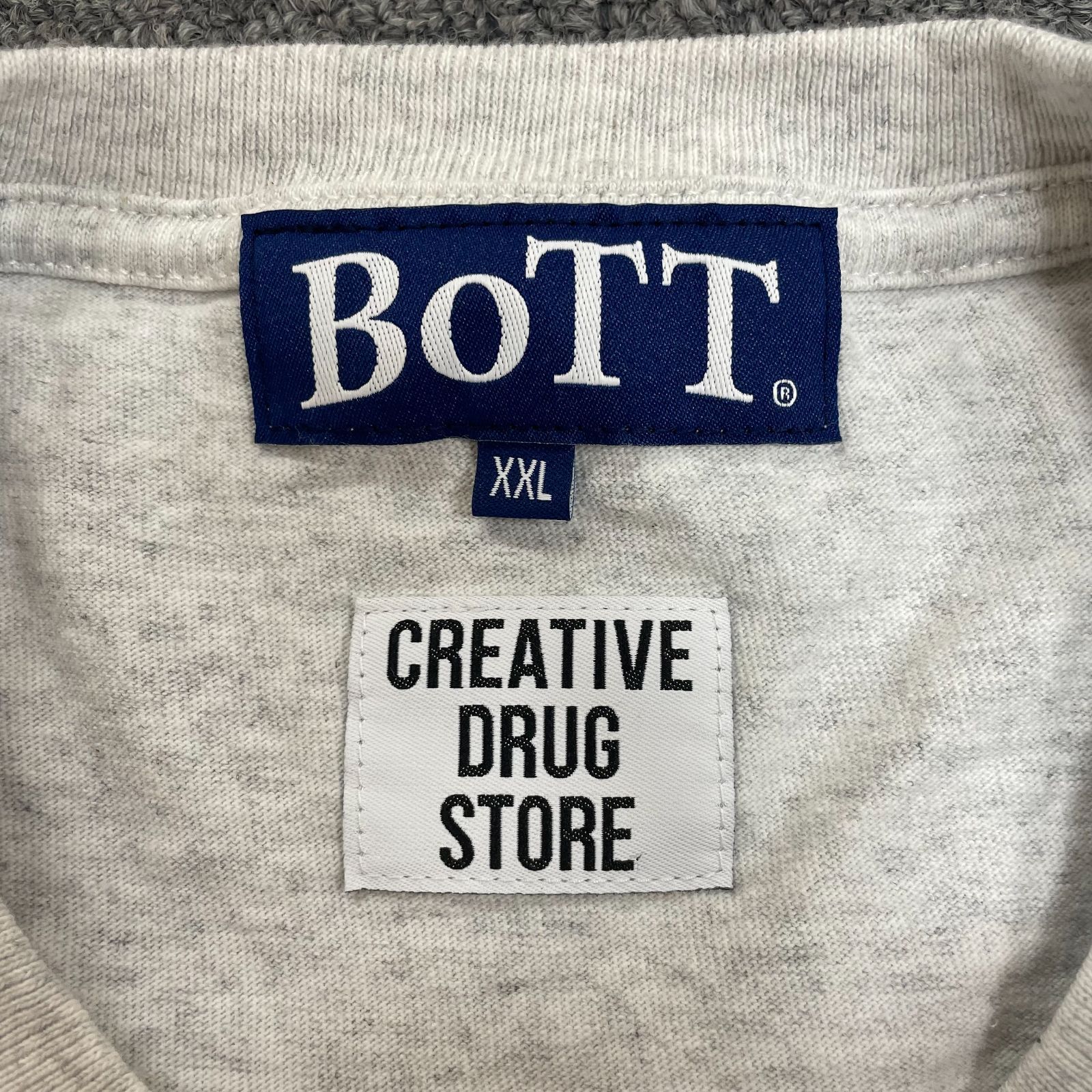 BoTT creative drug store Tee コラボ プリント Tシャツ ボット