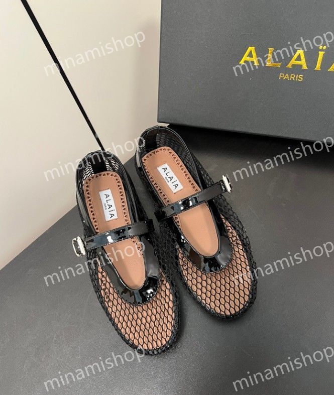 大人気 ALAIA バレエシューズレディース BALLERINA STRAP - メルカリ