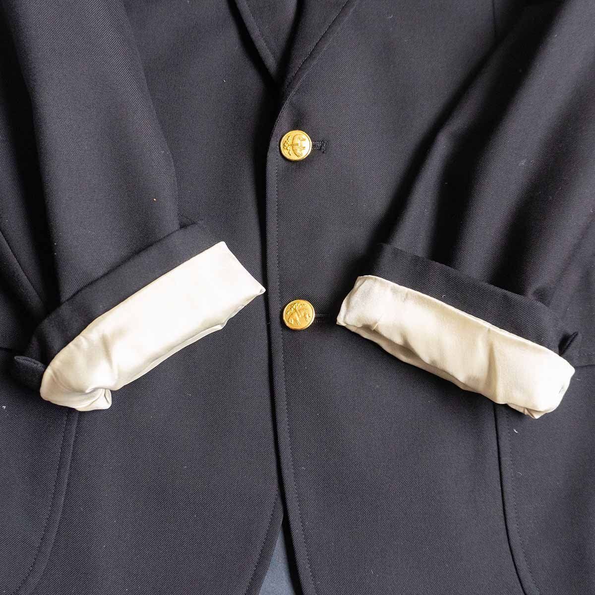 最高級品】BROOKS BROTHERS【テーラードジャケット /紺ブレ】A7