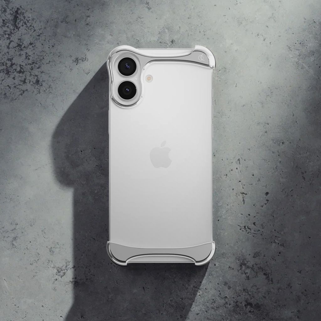 正規品 Arc アーク iPhone 16 Arc Pulse アルミ ミラーシルバー アルミバンパー アルミニウム合金7075 AC27923i16