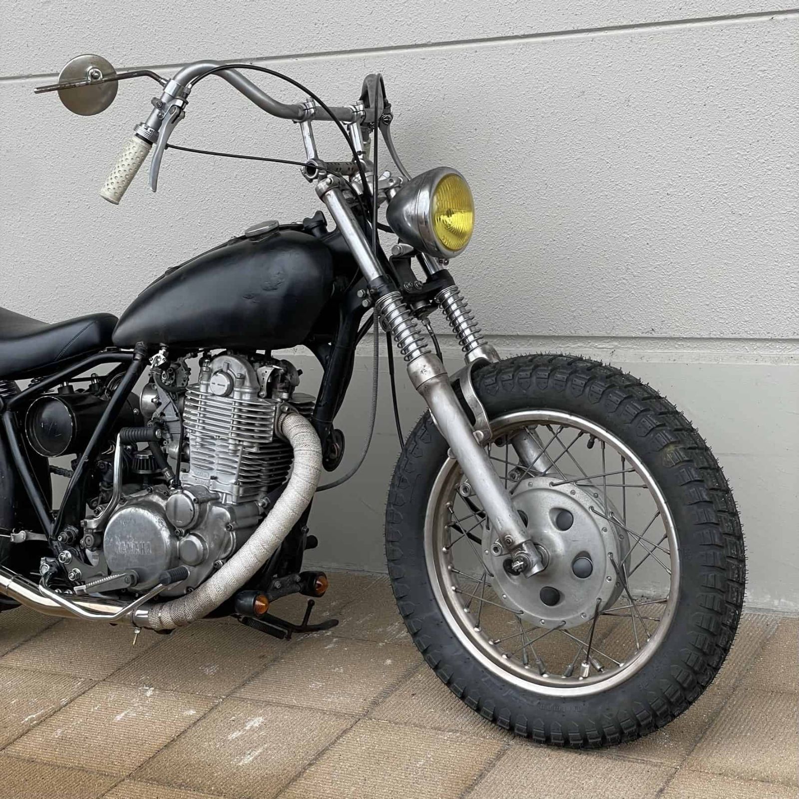 SR400 フロントフェンダー スティンキー製 クラシカル