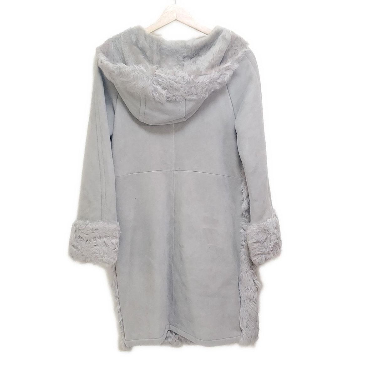 Diagram GRACE CONTINENTAL ダイアグラム ダッフルコート サイズ36 S レディース - ベージュ 長袖 ムートン ジップアップ 冬