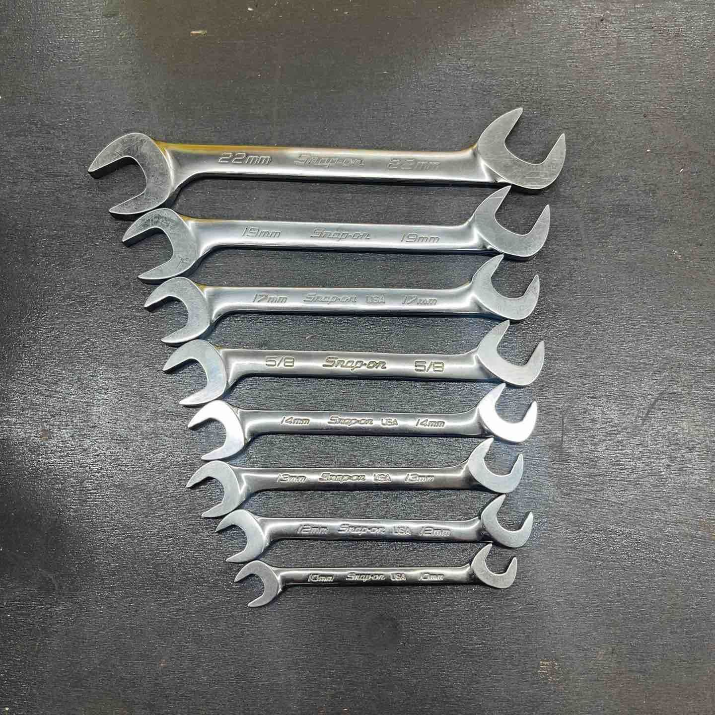 スナップオン Snap-on VSM5222B VSM5219A VS20B SVSM17 SVSM14 SVSM13 SVSM12 SVSM10 22 19 5|8 17 14 13 12 10 オープンエンドレンチ 8点 越谷店