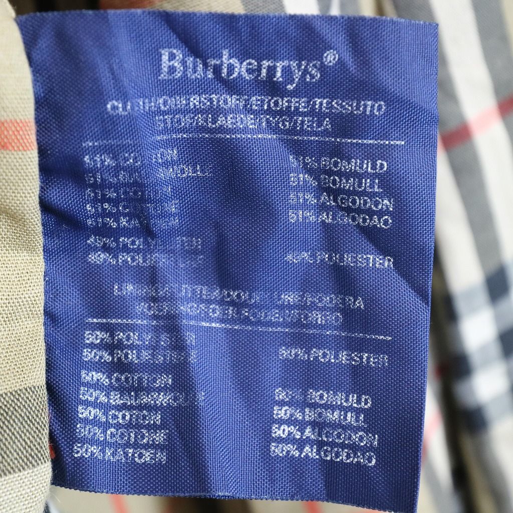 Burberrys バーバリーズ トレンチコート ユーロ ミドル丈 ラグラン