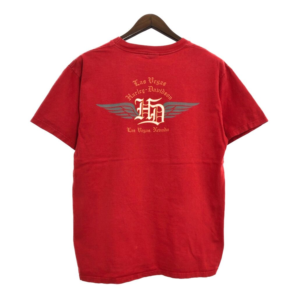 90s Harley Davidson ハーレーダビッドソンTシャツ 山田蓮 希少】90s