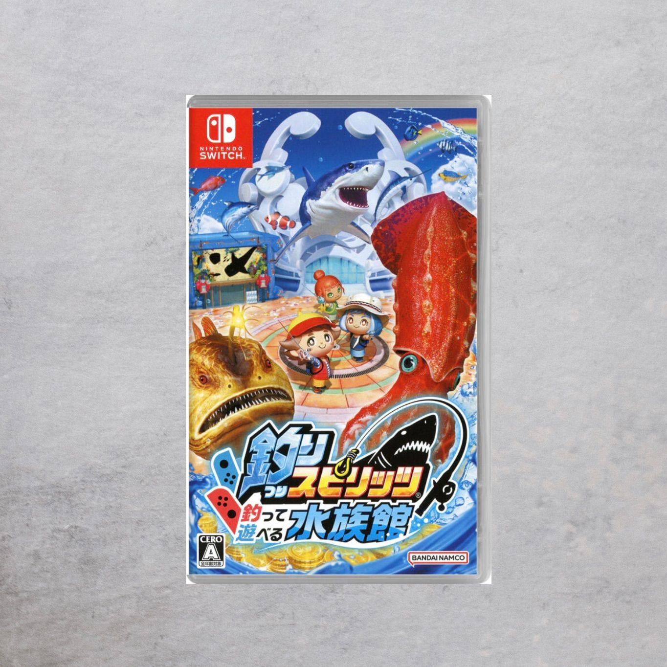 Switchポケットモンスタースカーレット。釣りスピリッツ