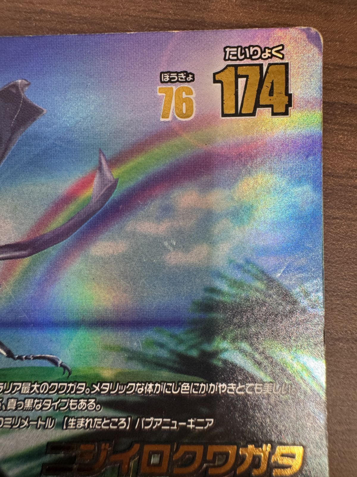 状態C ニジイロクワガタ 2008 夏 レインボー 甲虫王者ムシキング