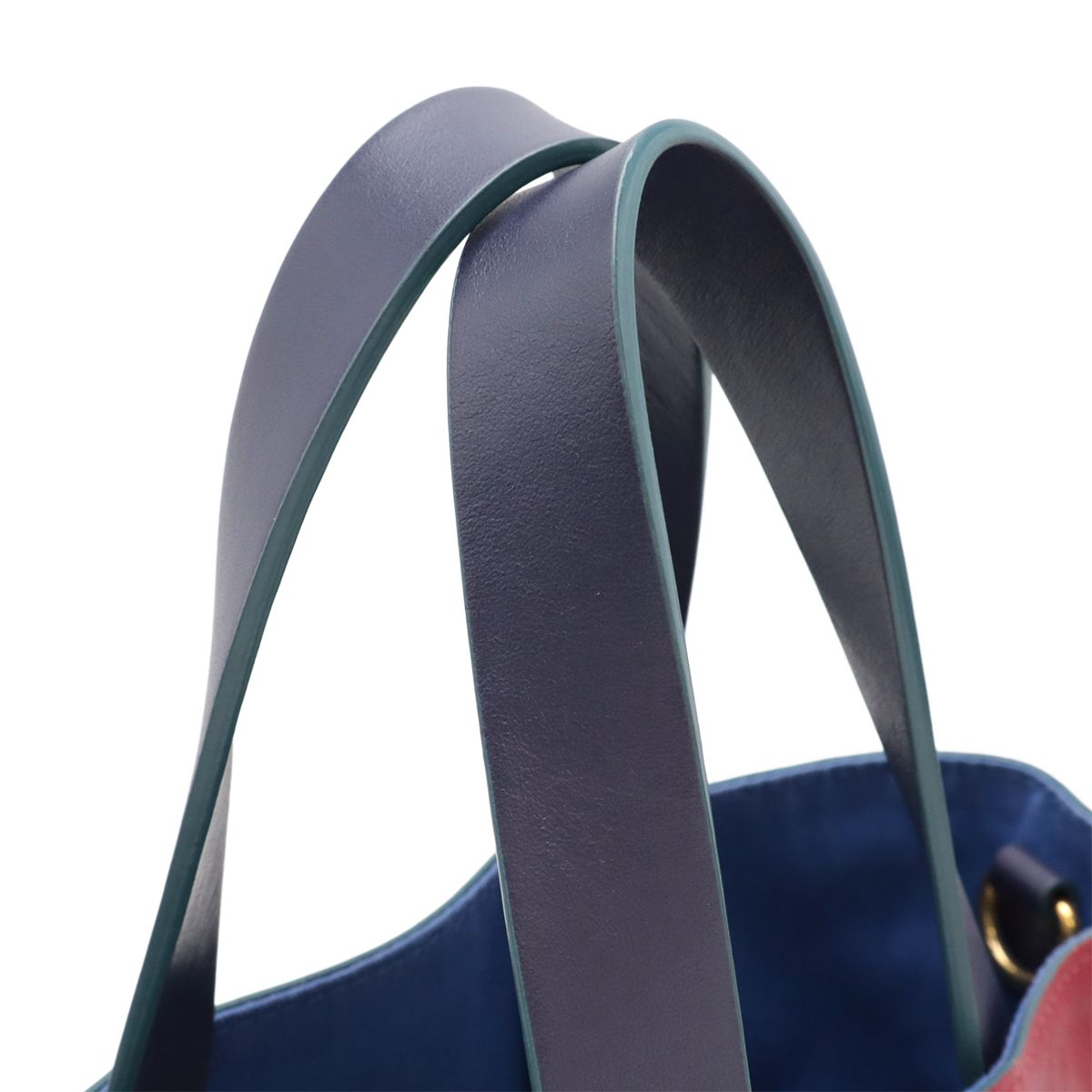 【美品】MARNI マルニ トートバッグ ミュゼオ ソフト ネイビー グレー MARNI マルニ ショルダーバッグ MUSEO SOFT ミュゼオ ソフト