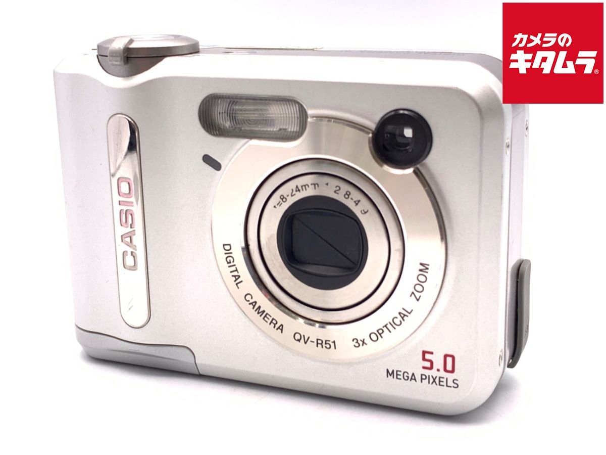 平成レトロ　CASIOカシオ　QV-R51 動作品　中古良品 中古】 【並品】 カシオ QV-R51 - メルカリ