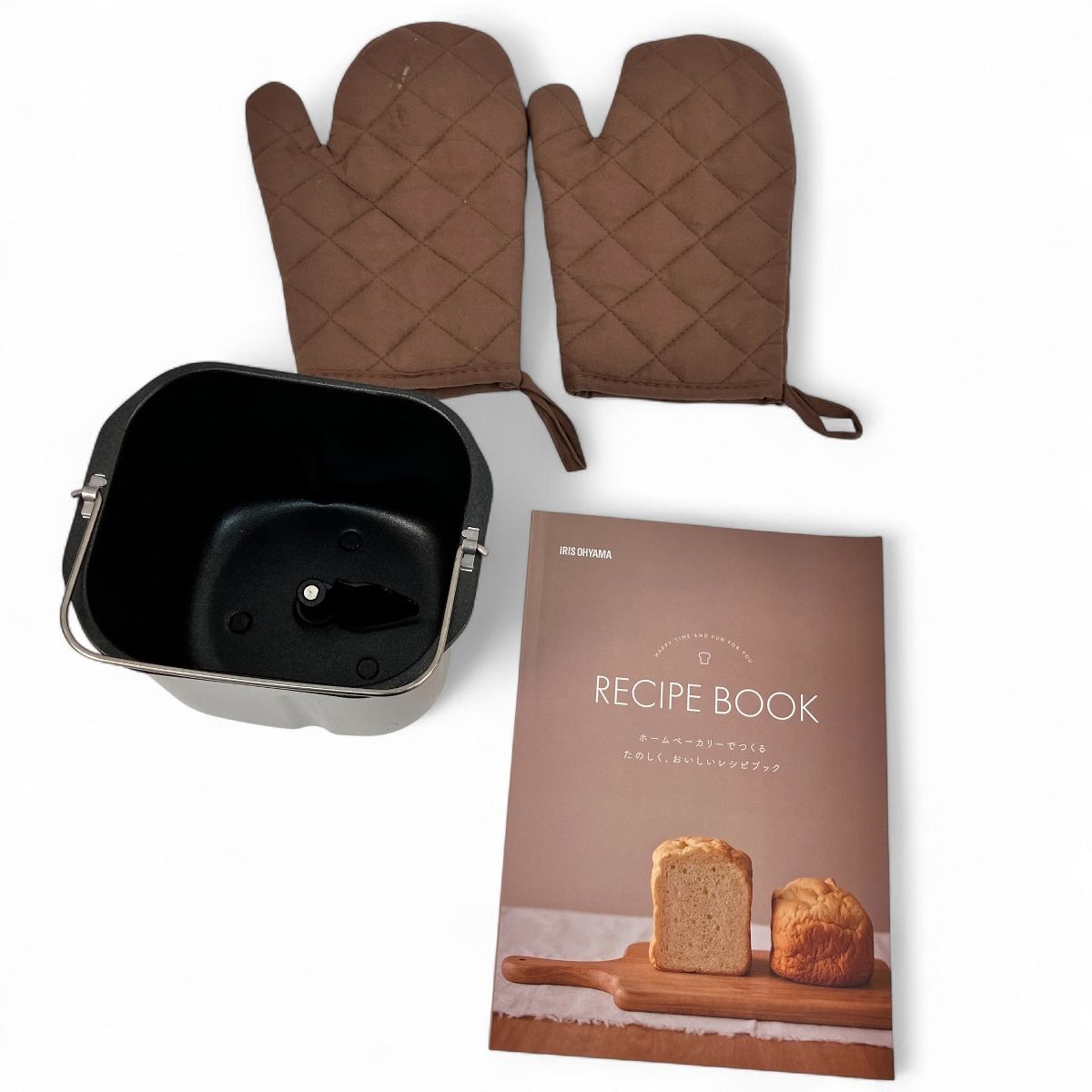 IRIS OHYAMA IBM-010-C コンパクト ホームベーカリー 製 調理 家電 アイリスオーヤマ Z10509980