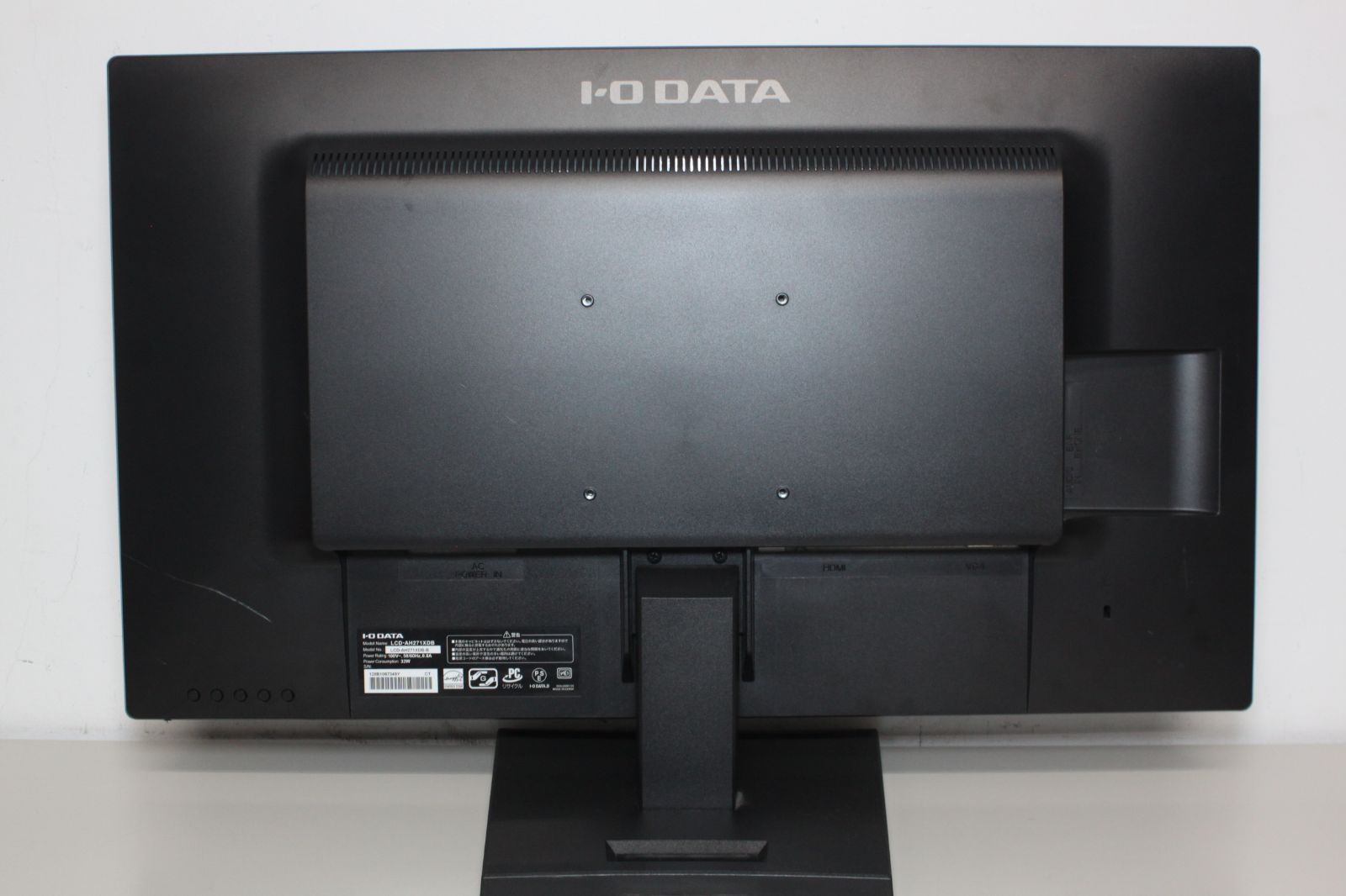LCD-AH271XDB-B(ブラック) 広視野角ADSパネル採用 27型ワイド