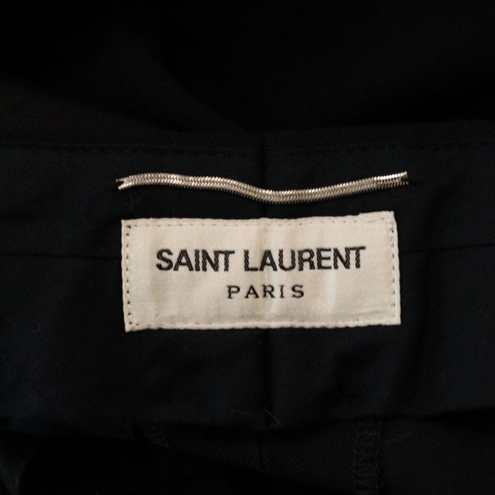 SAINT LAURENT PARIS (サンローランパリ) ウールスリムスラックス