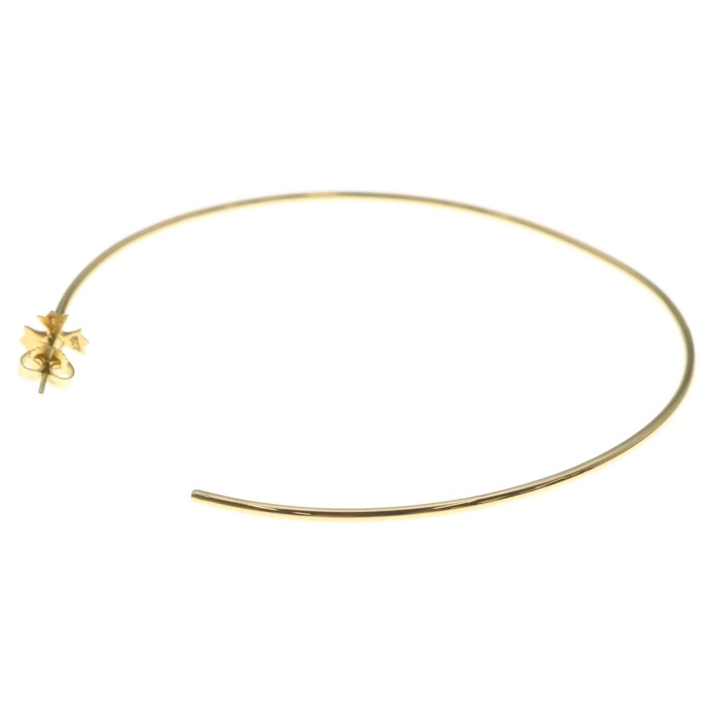 CHROME HEARTS (クロムハーツ) 22K HOOP CH PLS CHプラス フープピアス