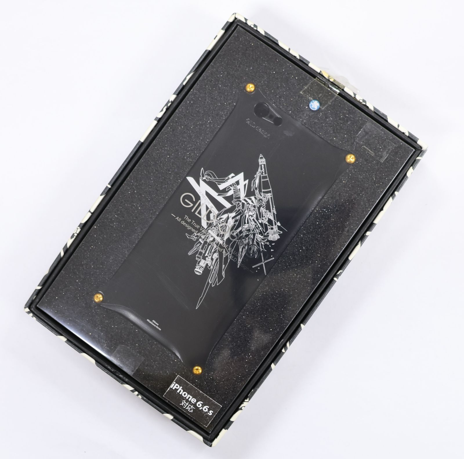 GILDdesign iPhone6s iPhone6 RADIOEVA×GILDdesign Abstract EVANGELION Solid Case 零号機イラストモデル ブラック ギルドデザイン アルミケース ソリッド ケース アイフォン