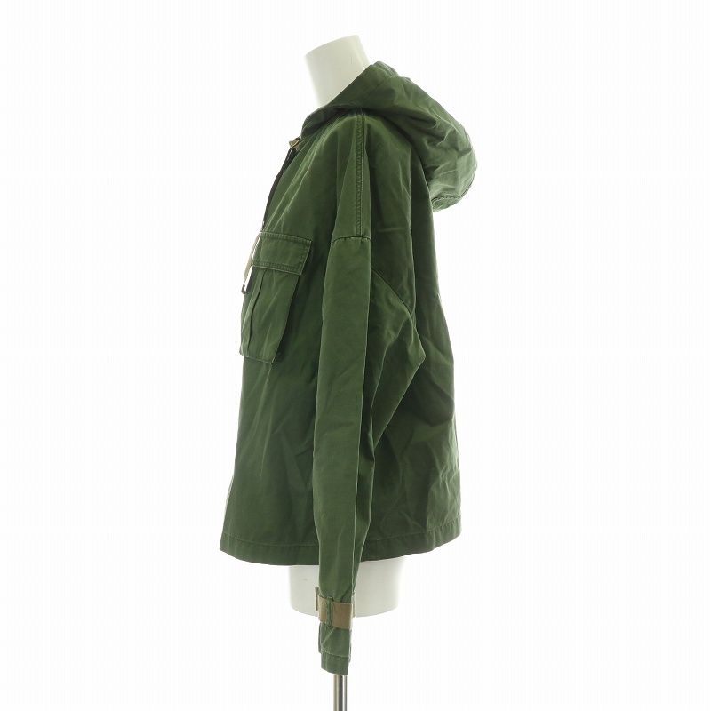 セオリー Theory WASHED TWILL CROPPED ANORAK WW ウォッシュド