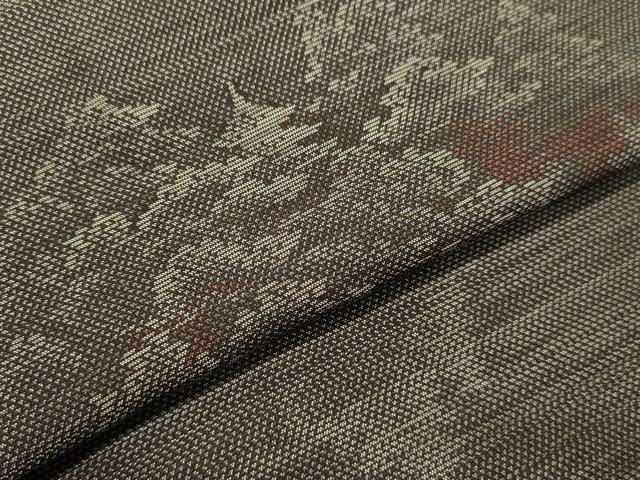 平和屋着物●本場大島紬　樹林風景文　正絹　逸品　未使用　DAAT1340tw 平和屋着物○本場大島紬 樹林風景文 正絹 逸品 未使用 DAAT1340tw