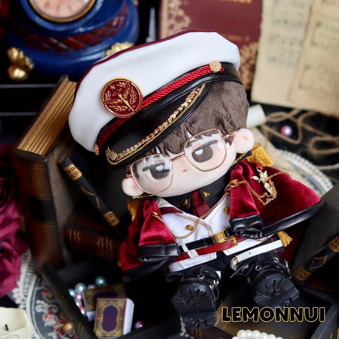 20cm完売レア限定着せ替えぬいぐるみ服♪隊服 20cm完売レア限定ブレザーライオン着せ替えぬいぐるみ服セット