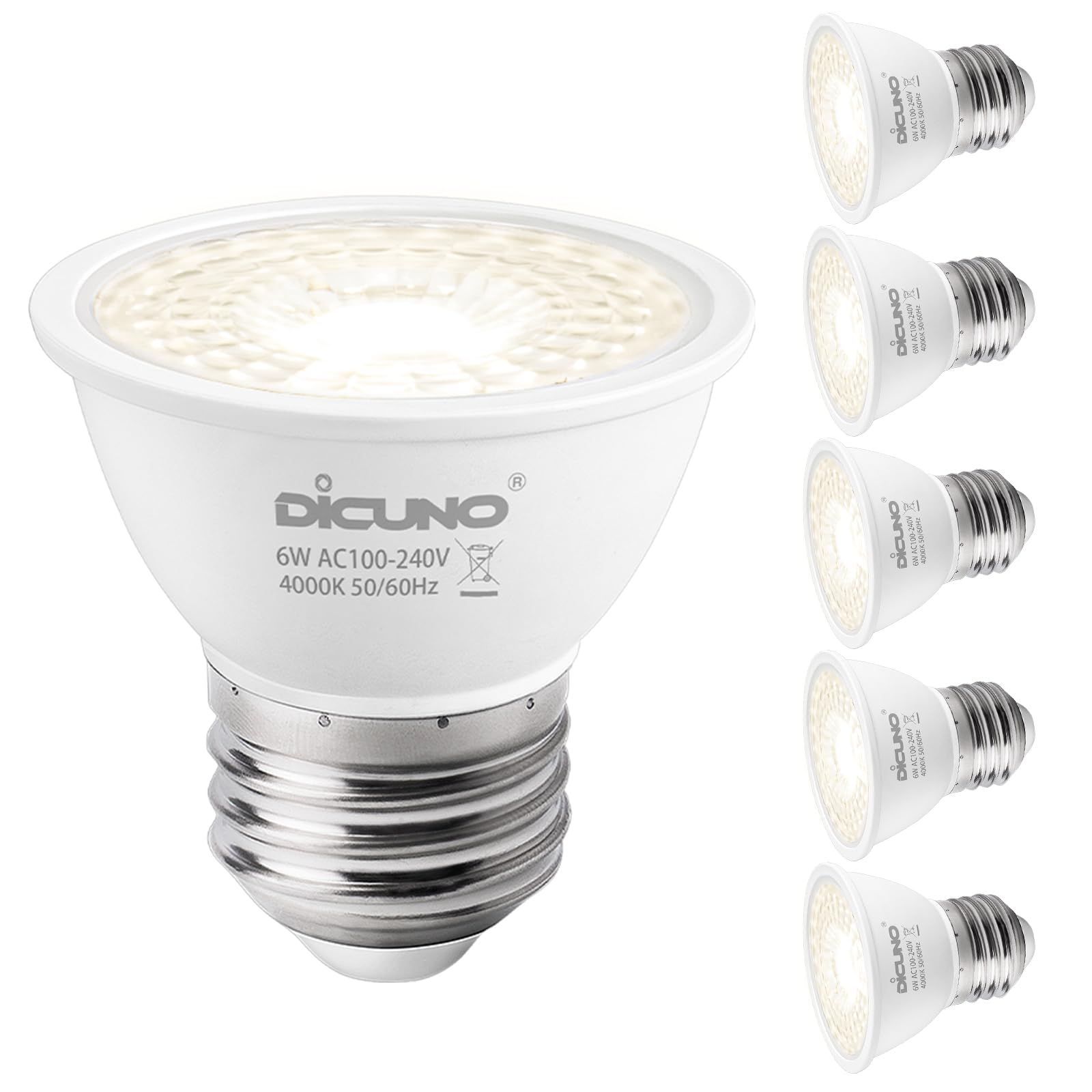 LED電球 ズーム形 昼白色 ルーチェエフ レンズ付替可 E17 E26 2個