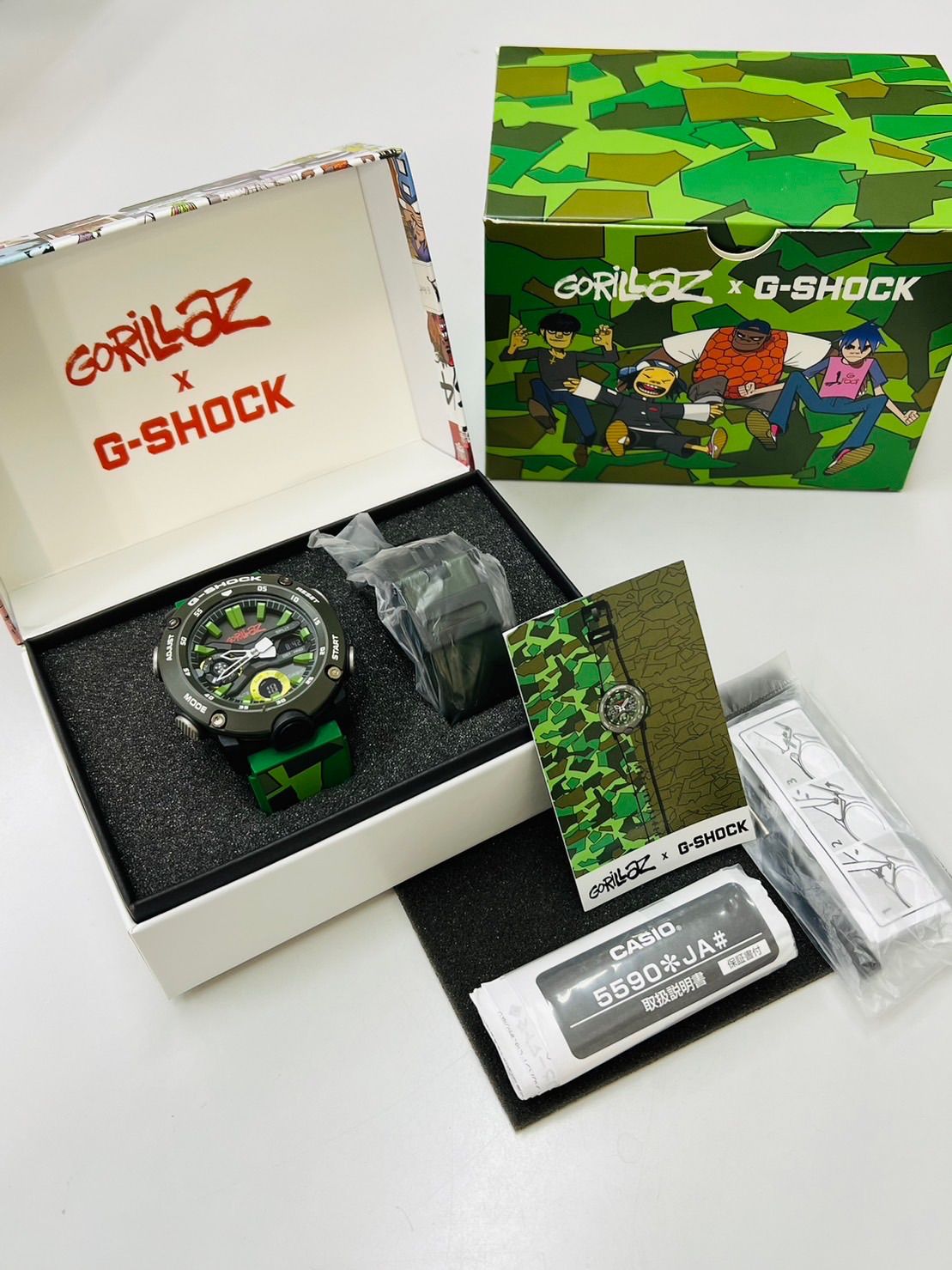 G-SHOCK × Gorillazコラボレーションモデル/GA-2000GZ - アクセサリー