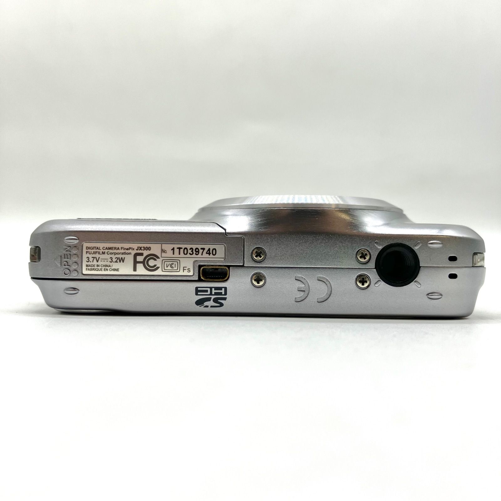 FinePix JX300 シルバー 通電未確認】FUJIFILM デジタルカメラ FINEPIX