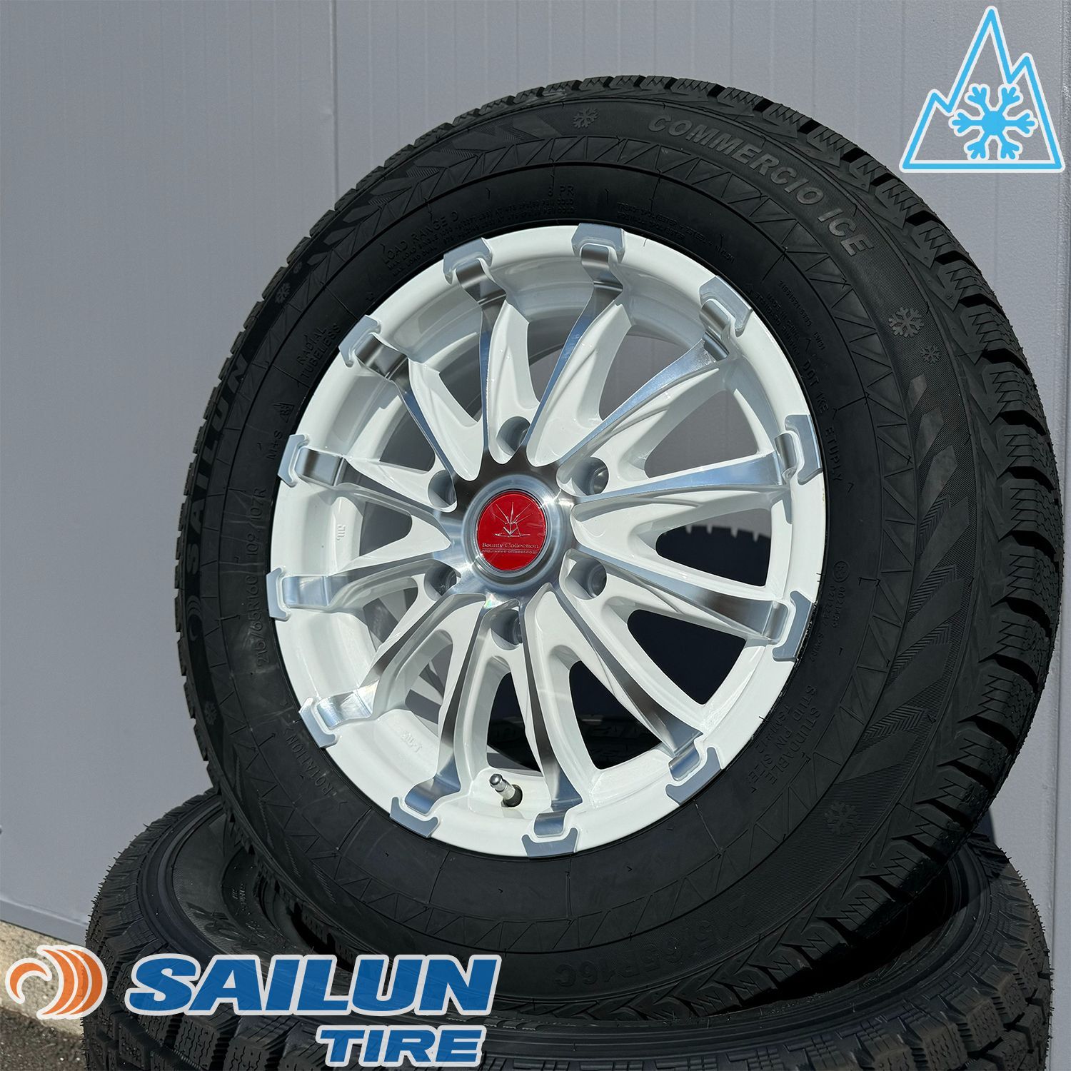 ハイエース 215/65R16 109/107 タイヤホイールセット 車・バイク・自転車