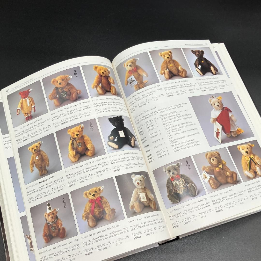 シュタイフ STEIFF SORTIMENT 1947ー1995 カタログ コレクターズ