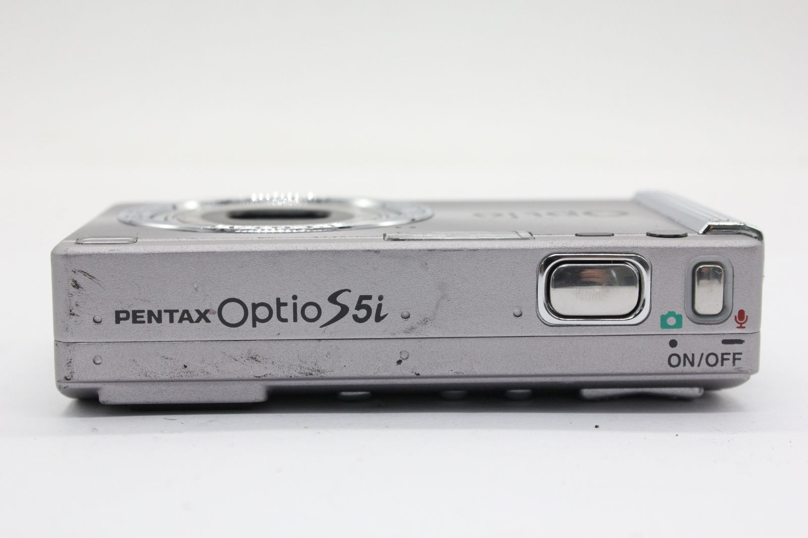 返品保証】 ペンタックス Pentax Optio S5i smc 3x バッテリー付き 