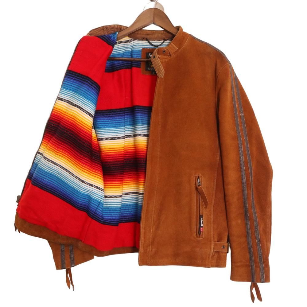 【スエード】schott シングルライダース（M） スエード】schott シングルライダース（M）