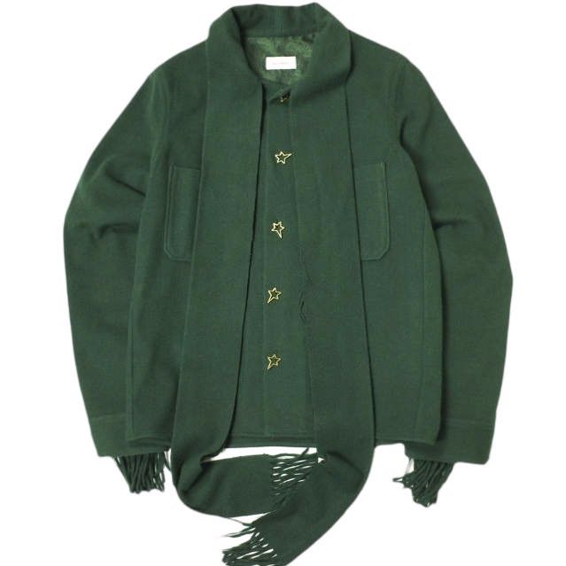 BED J.W. FORD ベッドフォード 23AW 日本製 Beaver Scarf Blouson