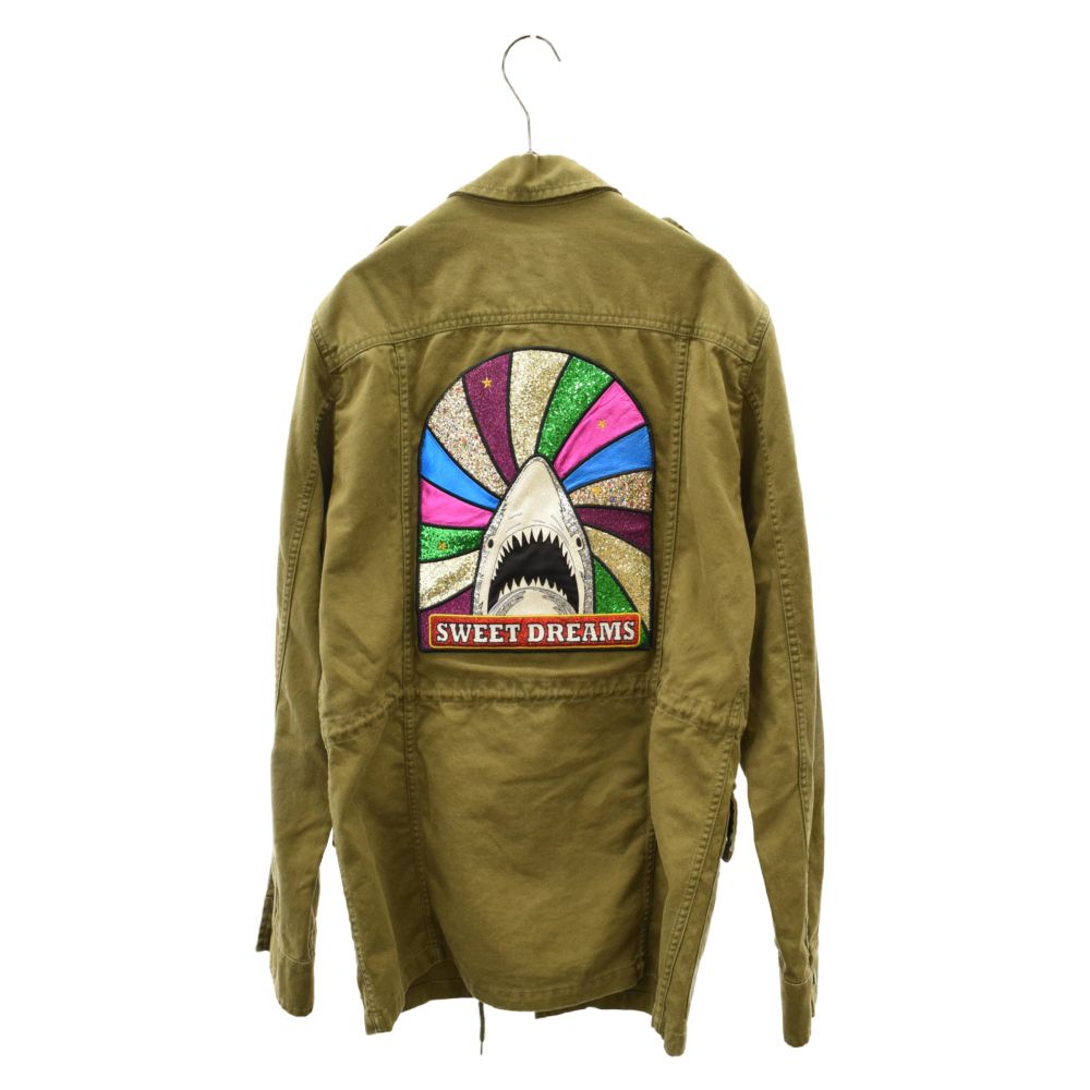 SAINT LAURENT PARIS (サンローランパリ) 16AW SHARK MILITARY SHORT 