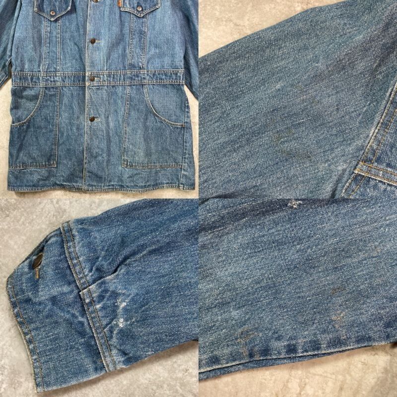 70's Levi's ブッシュジャケット U.S.A製 オレンジタブ 70年代 USA製 Levi's リーバイス ブッシュジャケット デニムジャケット