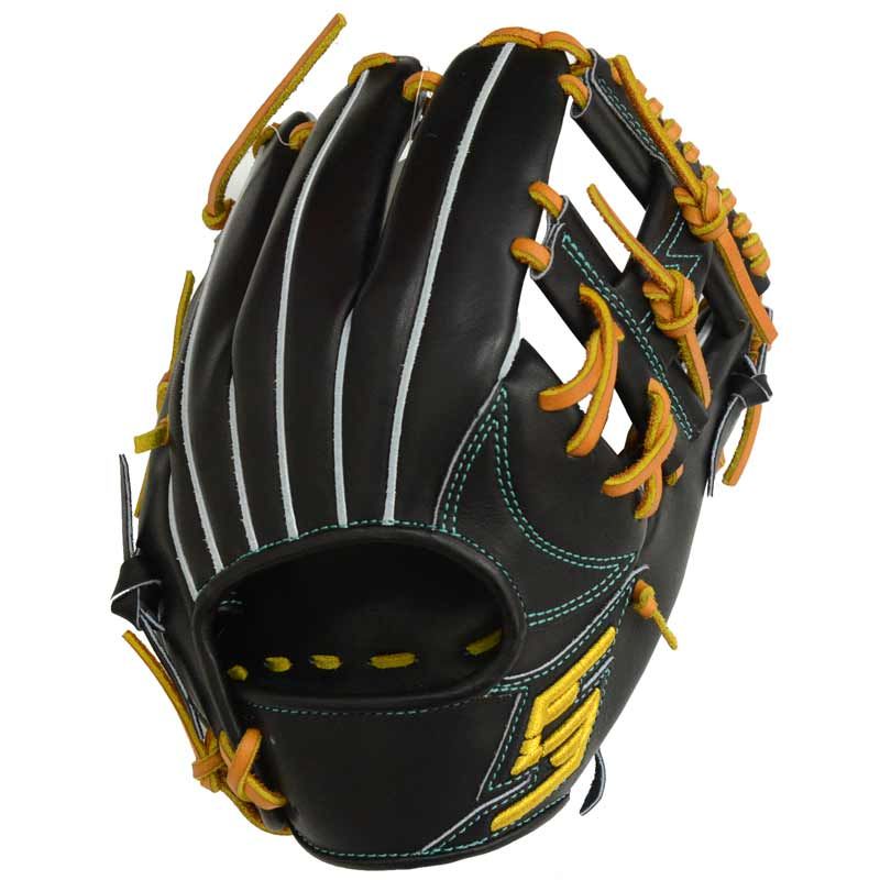 ファイブ FIVE  硬式用グラブ FIVE Basic 内野手用  グラブ袋付  野球 一般 硬式 グローブ グラブ 限定  25AW(F601)、ブラック