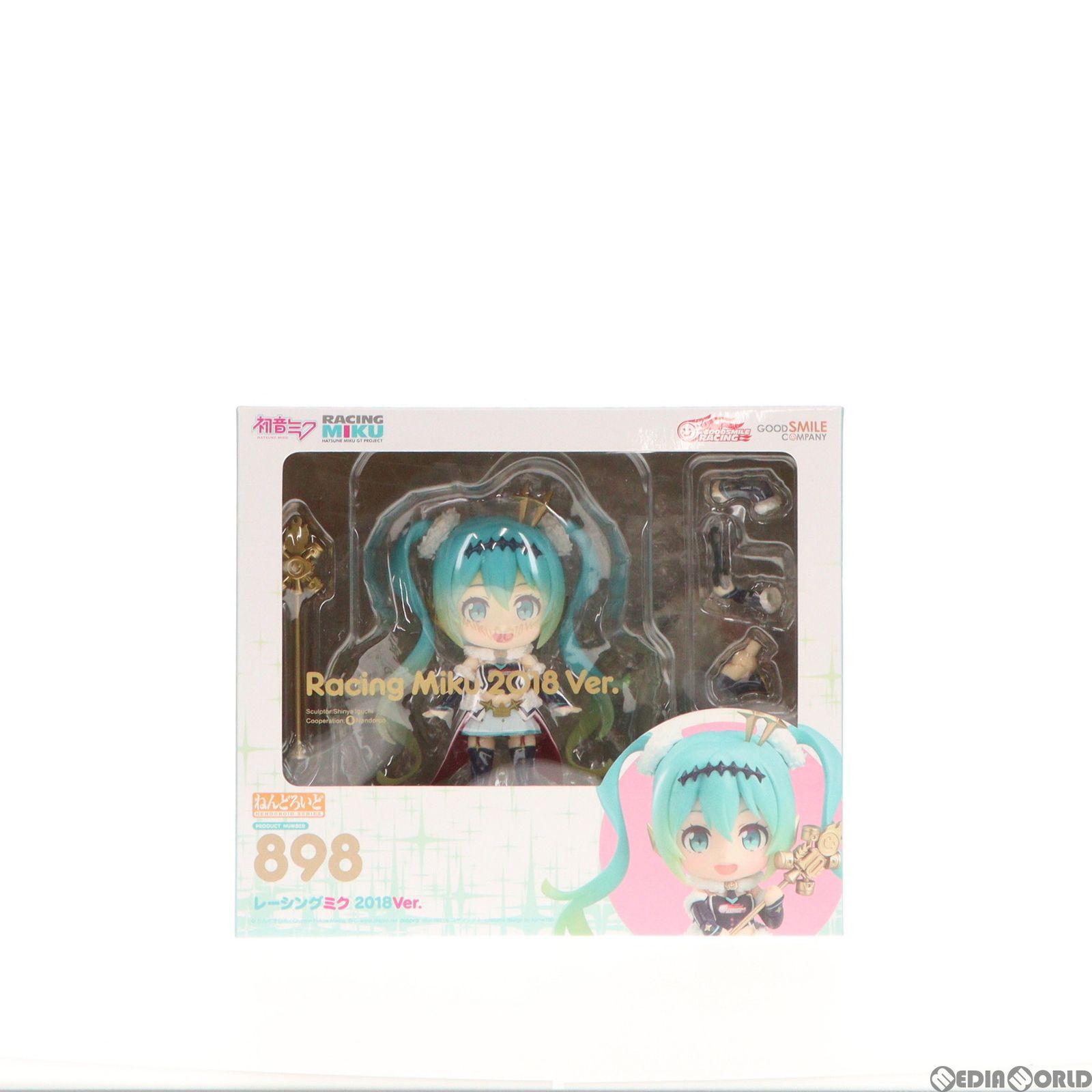 ねんどろいど 898 レーシングミク 2018Ver. 初音ミクGTプロジェクト 完成品 可動フィギュア グッドスマイルカンパニー