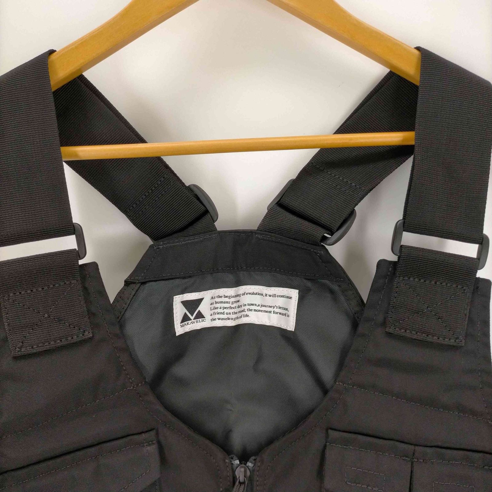 マキャベリック MAKAVELIC VALLAD COMMAND 2 WAY UTILITY VEST メンズ