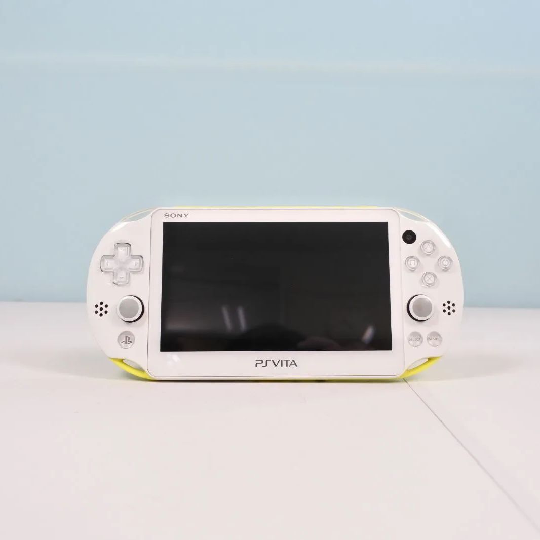 大清水24-59-0525 PSVita PCH-2000 本体のみ ライムグリーン|ホワイト playstation Vita