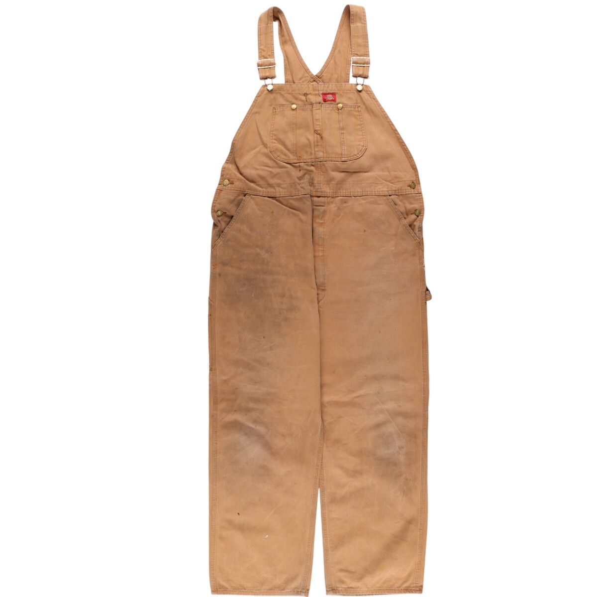 ディッキーズ　ダック生地　オーバーオール Dickies ディッキーズ ダック オーバーオール サロペット メンズ