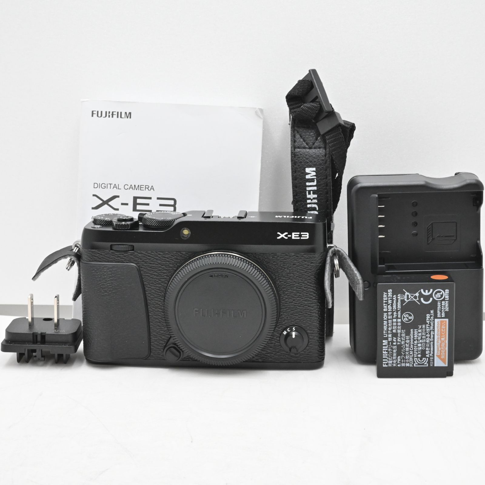 ショット数 4671 富士フイルム FUJIFILM ミラーレス一眼カメラ X-E3ブラック