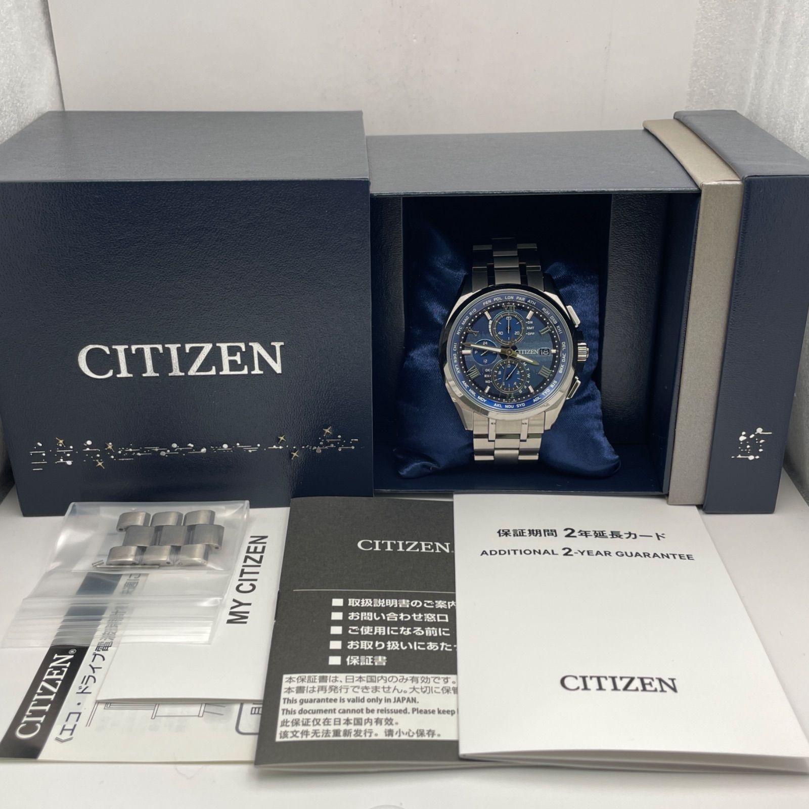 【希少】シチズン アテッサ ソーラー電波 限定モデル AT8041-71L 希少】シチズン アテッサ ソーラー電波 限定モデル AT8041-71L