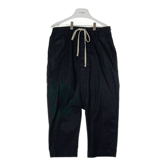 RICK OWENS リックオウエンス RU17S9381 ドローストリング サルエルパンツ ブラック size48
