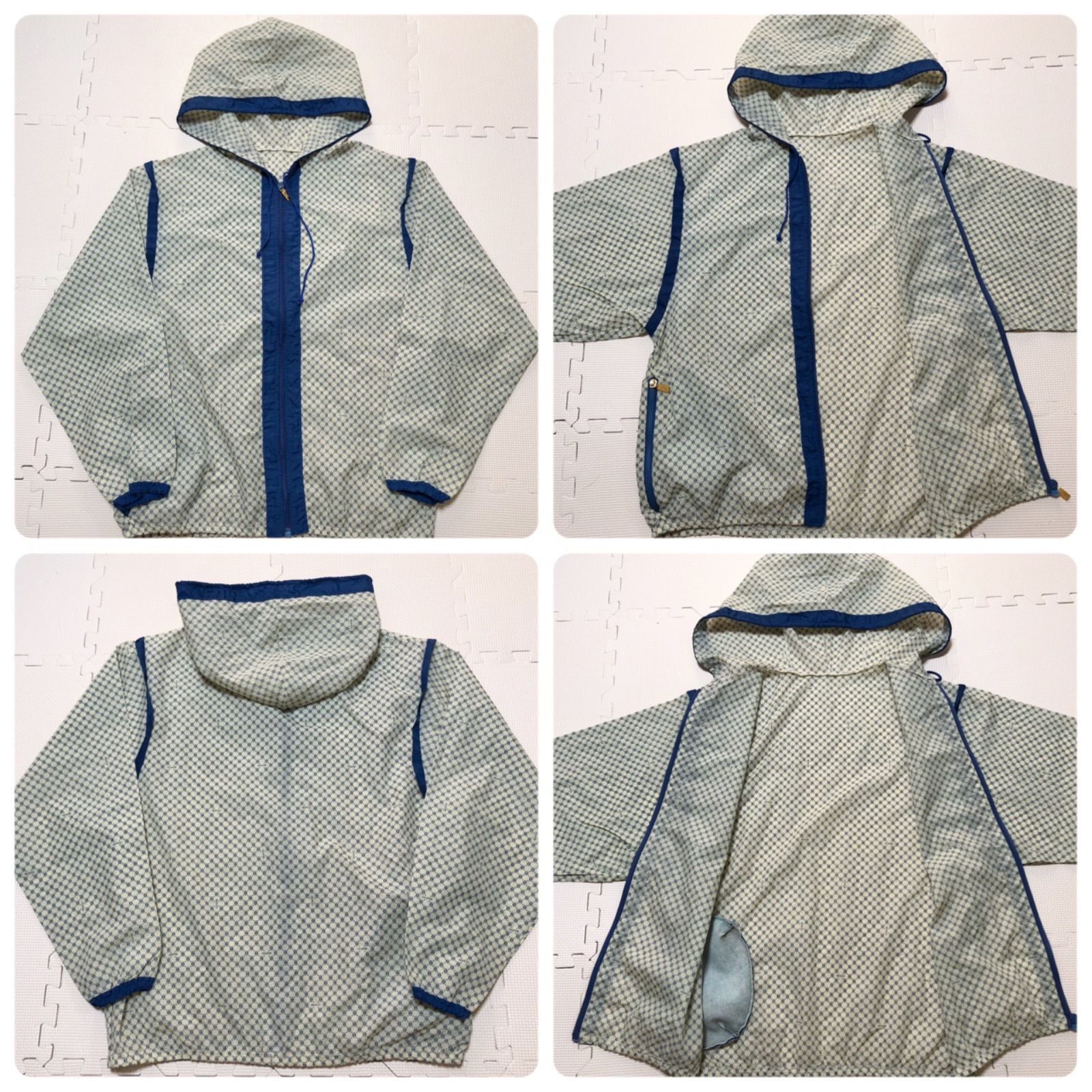 □美品□超希少□鑑定済み□GUCCI グッチ マイクロGG総柄 ウインド 